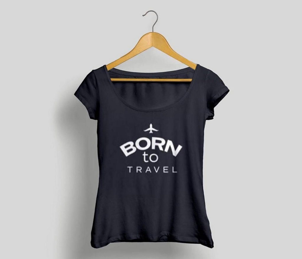 Camisa Feminina - Born To Travel