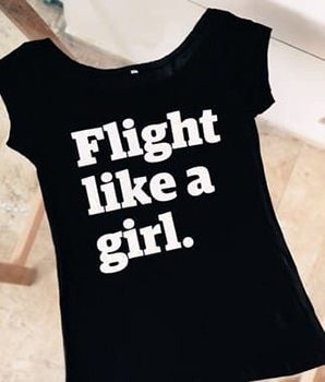 Camisa Feminina Flight like a Girl